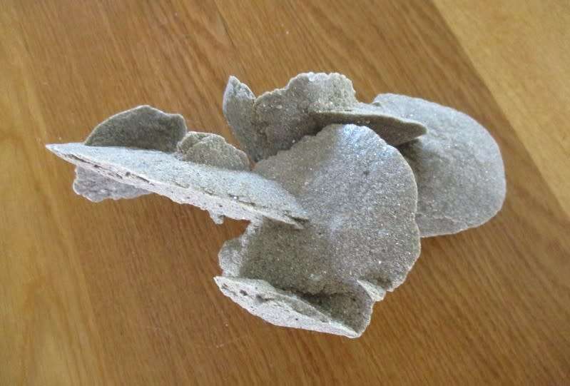 A LARGE DESERT ROSE CRYSTAL - 18CM X 10CM X 8CM