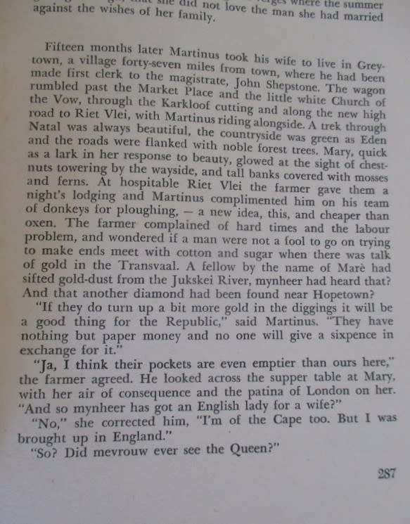 1955 FIRST EDITION - STORIES OF THE CAPE, NATAL AND OLD BOER REPUBLICS - DARK BRIGHT LAND