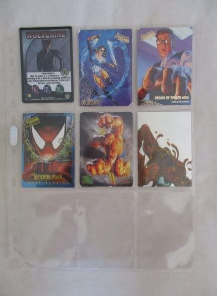 SET ONE - SIXTY 1995 FLEER ULTRA SPIDERMAN TRADING CARDS - MINT IN PLASTIC SLEEVES