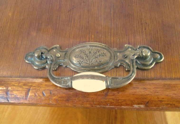 For Roxanna1 only - Large antique wooden coal scuttle/storage box