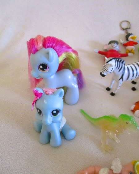 A batch of twenty two small, collectable toys (to save for Christmas stockings?)