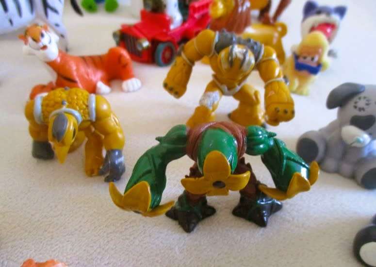 A batch of twenty two small, collectable toys (to save for Christmas stockings?)