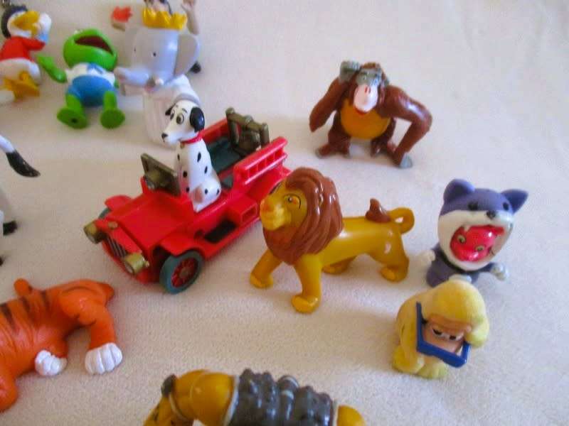A batch of twenty two small, collectable toys (to save for Christmas stockings?)