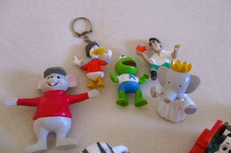 A batch of twenty two small, collectable toys (to save for Christmas stockings?)