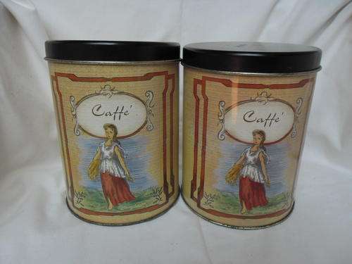 Two Unusual coffee tins for your collection