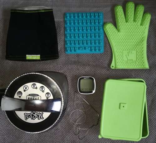 Magical butter machine version 1 + decarb box + thermo + love glove + purify filter + jelly mould