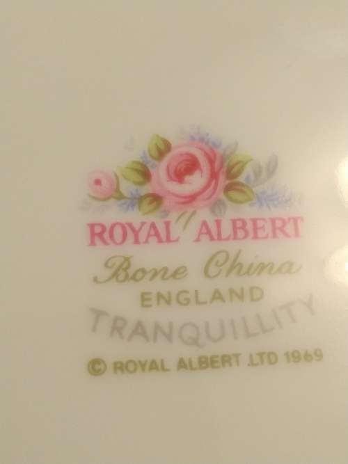 Royal Albert Tranquility tea pot 9.5cm high