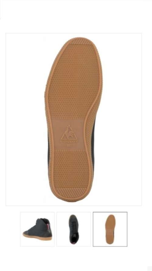 Le coq Sportif size 10.5 men's high top sneaker retails for R1399.00