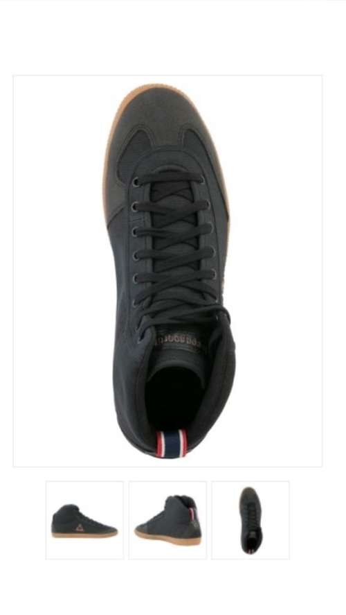 Le coq Sportif size 10.5 men's high top sneaker retails for R1399.00
