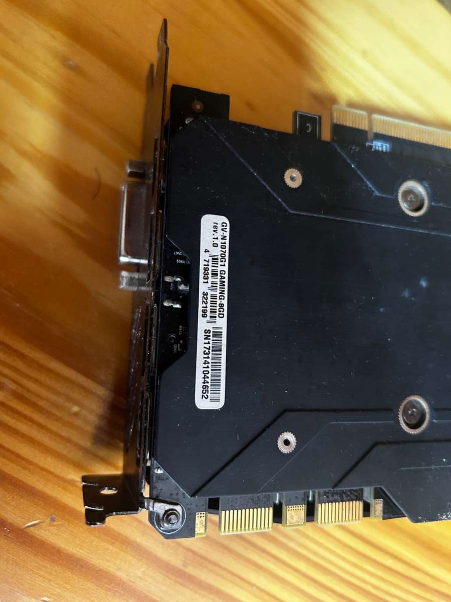 GTX 1070 Gigabyte 8GB