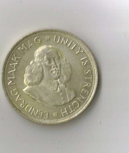 RSA 1963 50cents silver crown excellent