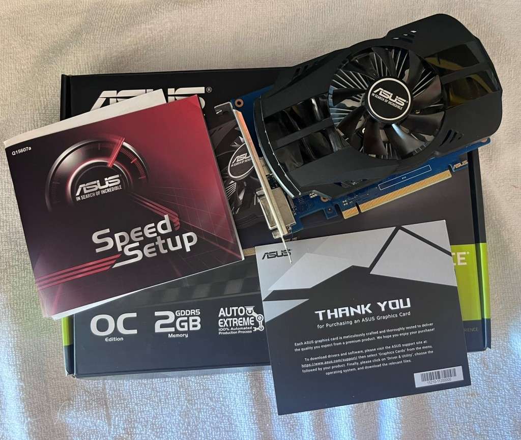 ASUS GT 1030 2GB OC GPU