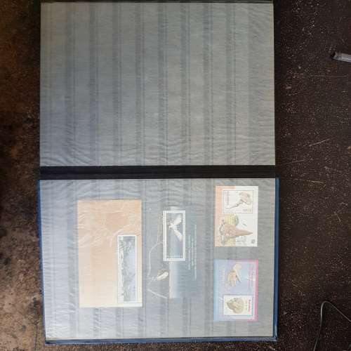 32 page album with some loose Namibia miniature sheets