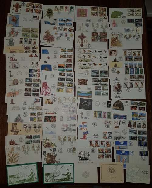60+ Homelands FDCs - some doubles - take a look!!