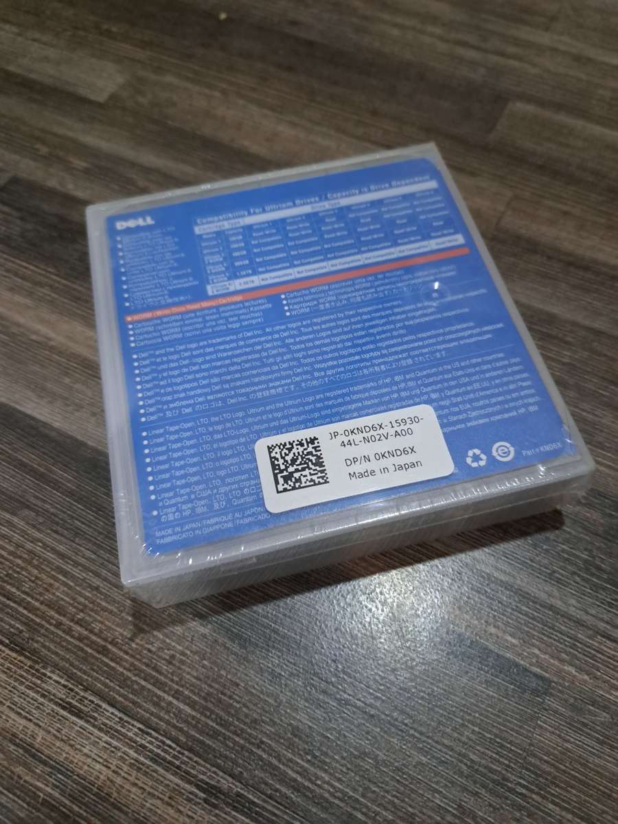 DELL LTO Ultrium 6 Kit. Tape type: LTO - 5 per box