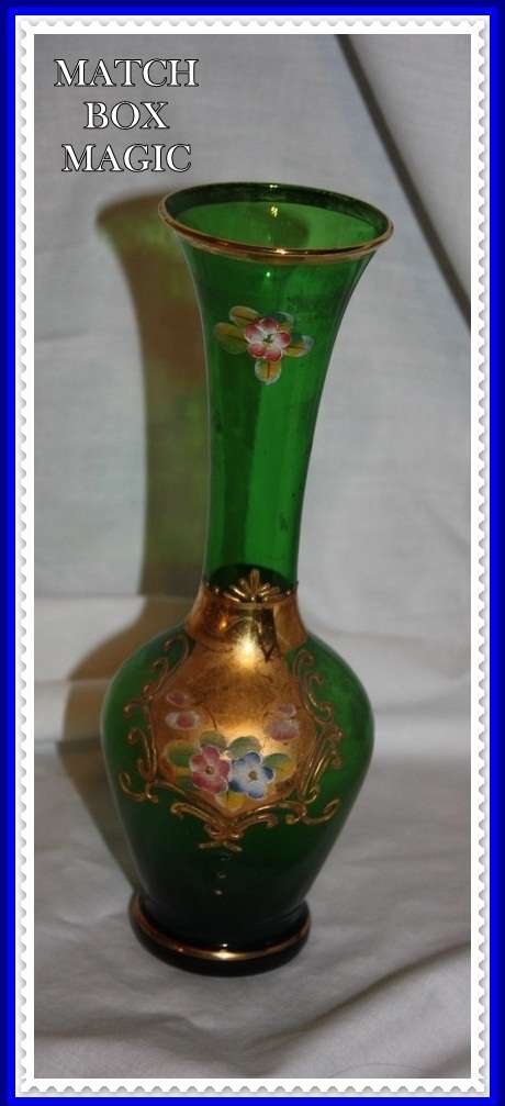 CZECHOSLOVAKIAN GLASS VASE