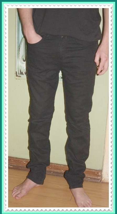 NO BOUNDRIES SKINNY FIT PANTS BLACK SIZE 30 STRETCH