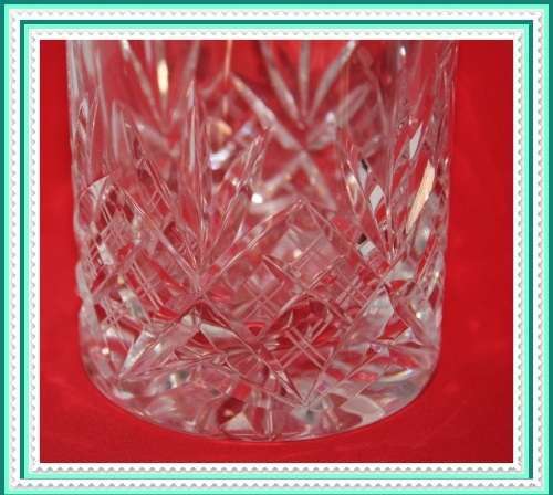 ONE CRYSTAL WHISKY GLASS IN VERY GOOD CONDITION