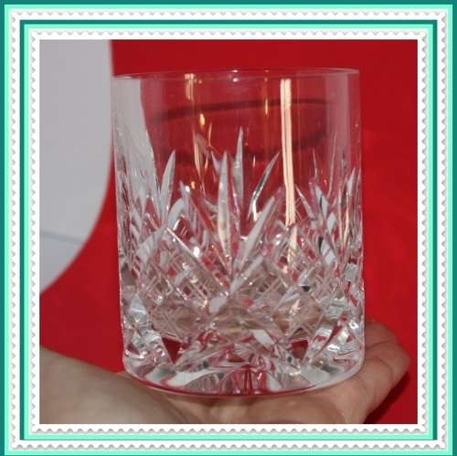 ONE CRYSTAL WHISKY GLASS IN VERY GOOD CONDITION