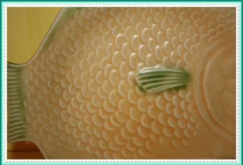 SHORTER AND SON STOKE ON TRENT FISH PLATE MEDIUM   FUN ITEM