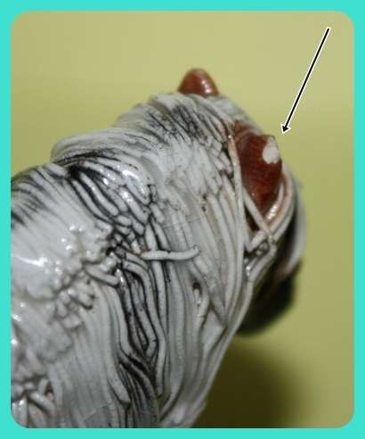 CHEVAL CERAMICS SPAGHETTI HAIR PONY SMALL(D)