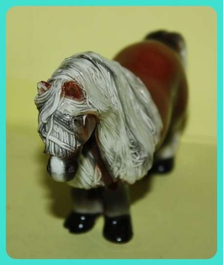 CHEVAL CERAMICS SPAGHETTI HAIR PONY SMALL(D)