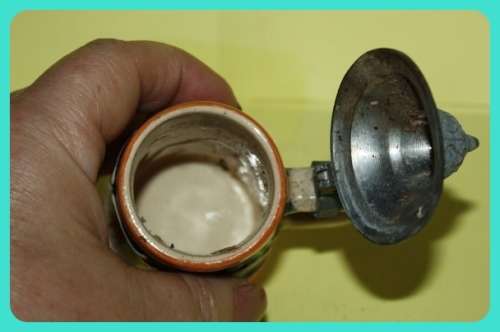 MUNCHEN HOFBRAUHAUS LIDDED TANKARD SMALL