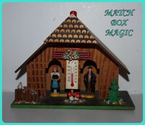 GERMAN MADE NOVELTY BAROMETER AND THERMOMETER