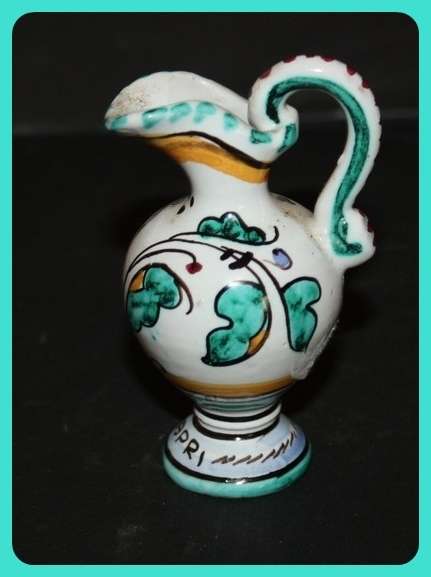SMALL HAND PAINTED GREEK JUG