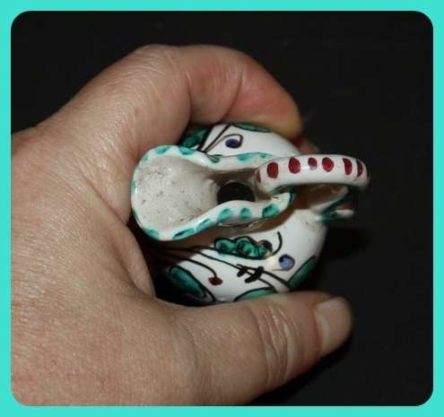 SMALL HAND PAINTED GREEK JUG