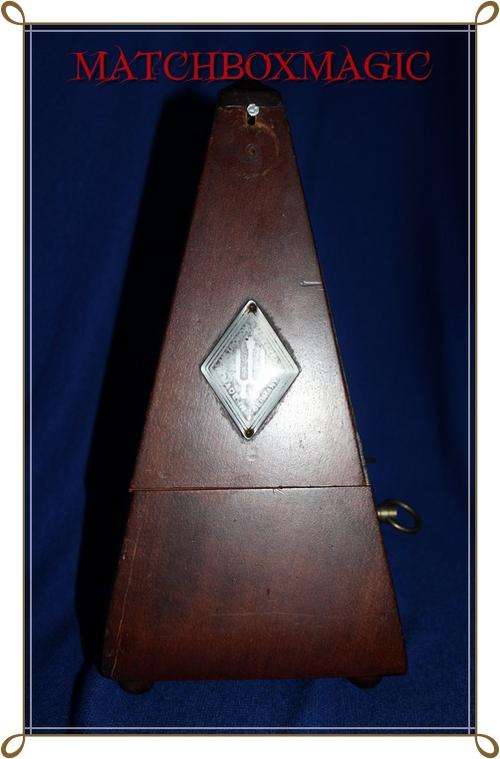 METRONOME MADE IN GERMANY MAELZEL WORKING ORDER(SEE PICS FOR CONDITION PLEASE)