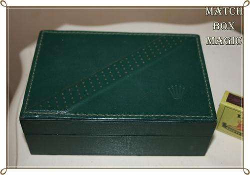 ROLEX GOT THE WATCH NEED THE BOX- LEATHER CLAD PRESENTATION BOX FOR ROLEX