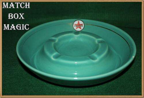 RETRO CALTEX ASHTRAY LARGE UNUSUAL COLOUR BY ZAALBERG POTTERY PAROW