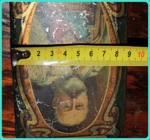 PASCALL'S PURE CONFECTIONERY EDWARD VII PORTRAIT TIN VINTAGE ITEM FROM 1900 - 1909
