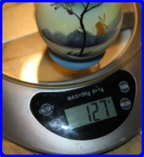 NORITAKE HAND PAINTED VASE JAPAN