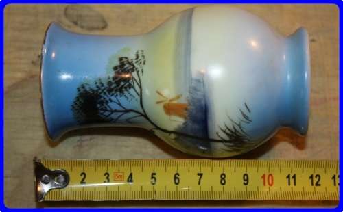 NORITAKE HAND PAINTED VASE JAPAN