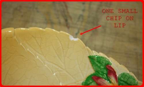 CARLTONWARE BOWL YELLOW (D)