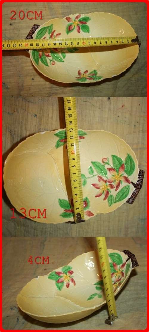 CARLTONWARE BOWL YELLOW (D)