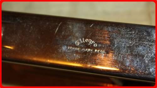 ALLEGRO SAFETY RAZOR SHARPENER IN  BOX MADE IN SWITZERLAND VINTAGE NICE COLLECTIBLE SHAVING ITEM