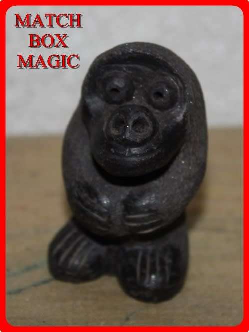 FUN HAND CRAFTED POTTERY GORILLA