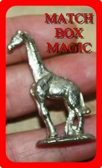 SMALL METAL GIRAFFEE HEIGHT 4CM