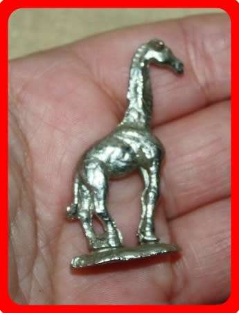 SMALL METAL GIRAFFEE HEIGHT 4CM