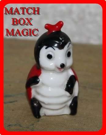 SWEET LADY BUG ORNAMENT CERAMIC