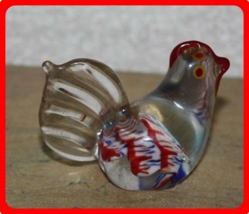 LOVELY  GLASS CHICKEN