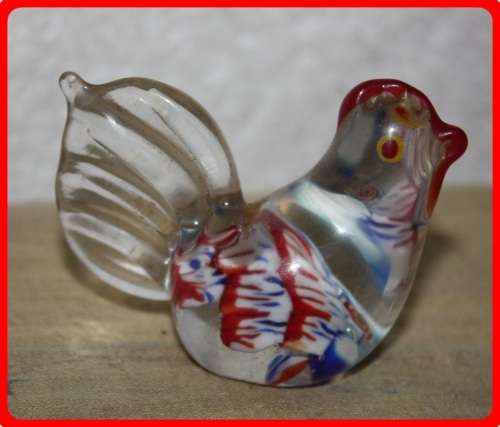 LOVELY  GLASS CHICKEN