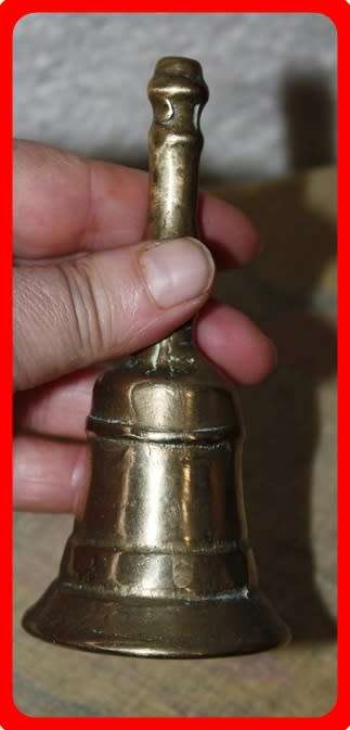 HEAVY BRASS HAND  BELL