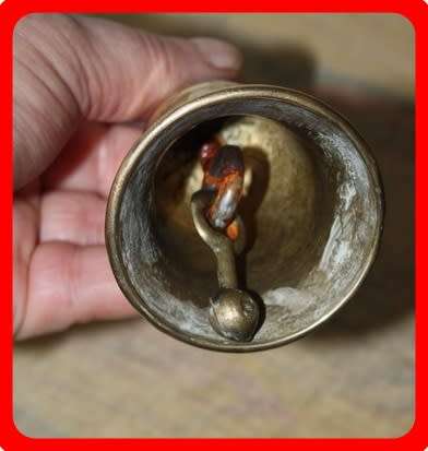 HEAVY BRASS HAND  BELL