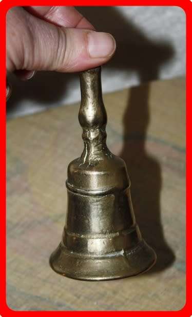 HEAVY BRASS HAND  BELL