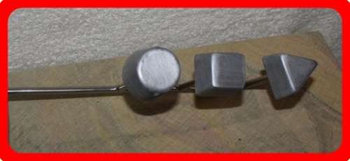 ORIGINAL SNACKLE IRON GREEN HANDLE