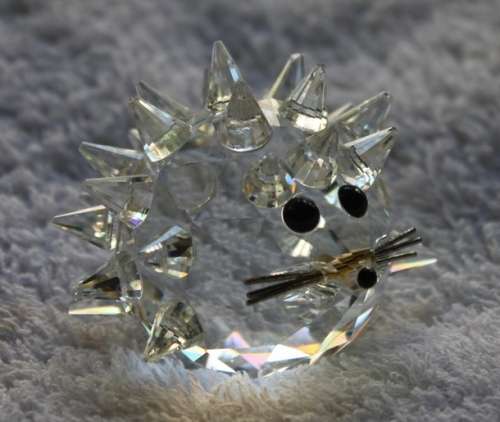 SWAROVSKI CRYSTAL   HEDGEHOG (D)